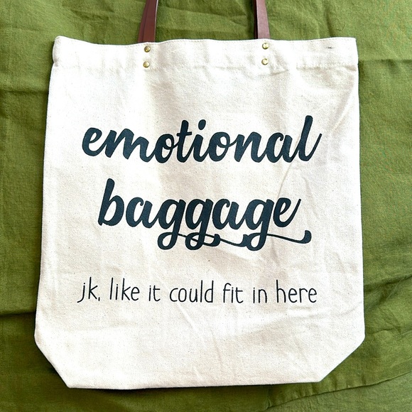 Emotional Baggage Tote/Shoulder Bag - Picture 2 of 6